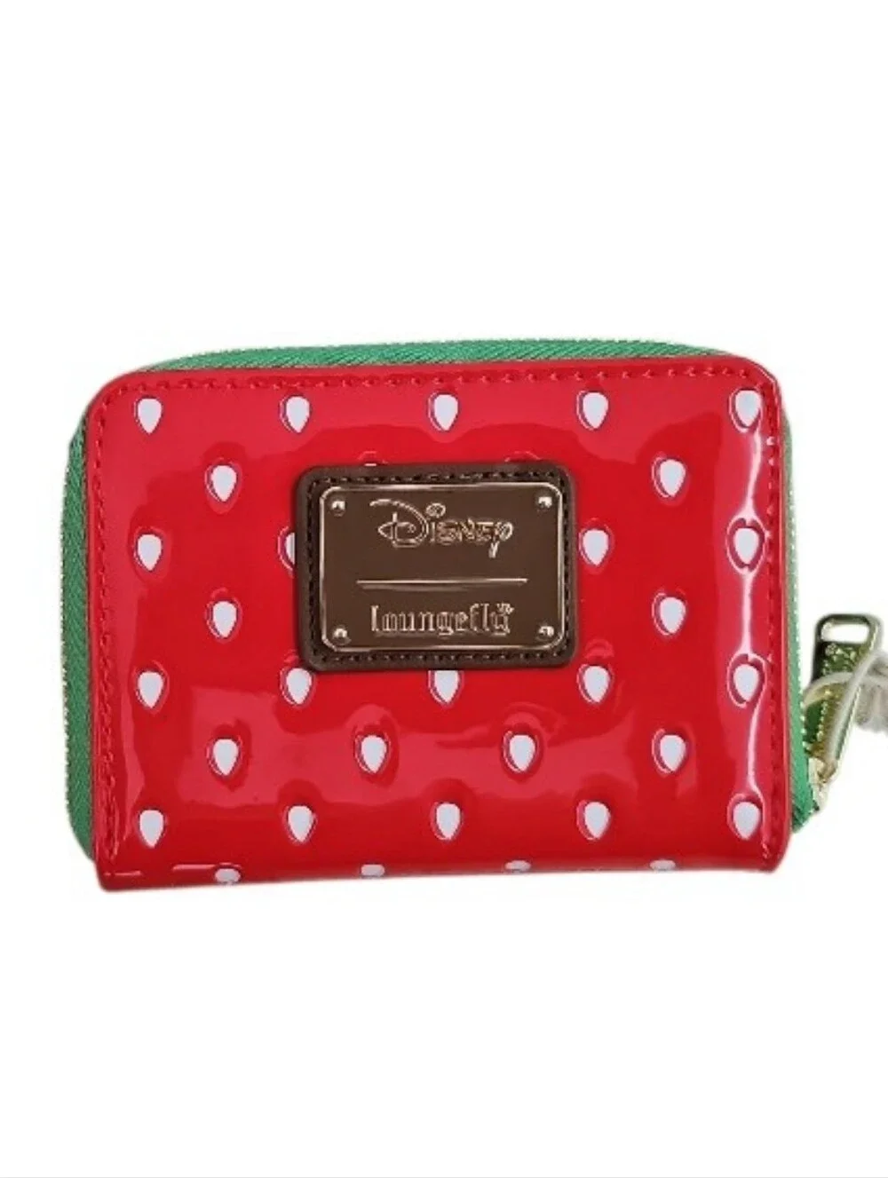Loungefly Disney Minnie Strawberry Scented Zip Wallet NWT Sweet Treat Exclusive